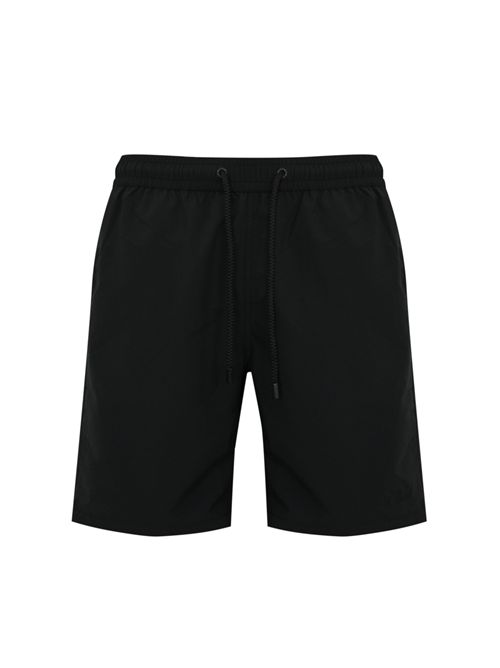 Costume da bagno Patmos lungo Nero Mc2 Saint Barth | PATMOS LONG00107H SB 00 EMB